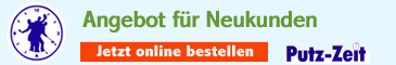 Angebot f&uuml;r Putz-Zeit-Neukunden 2009